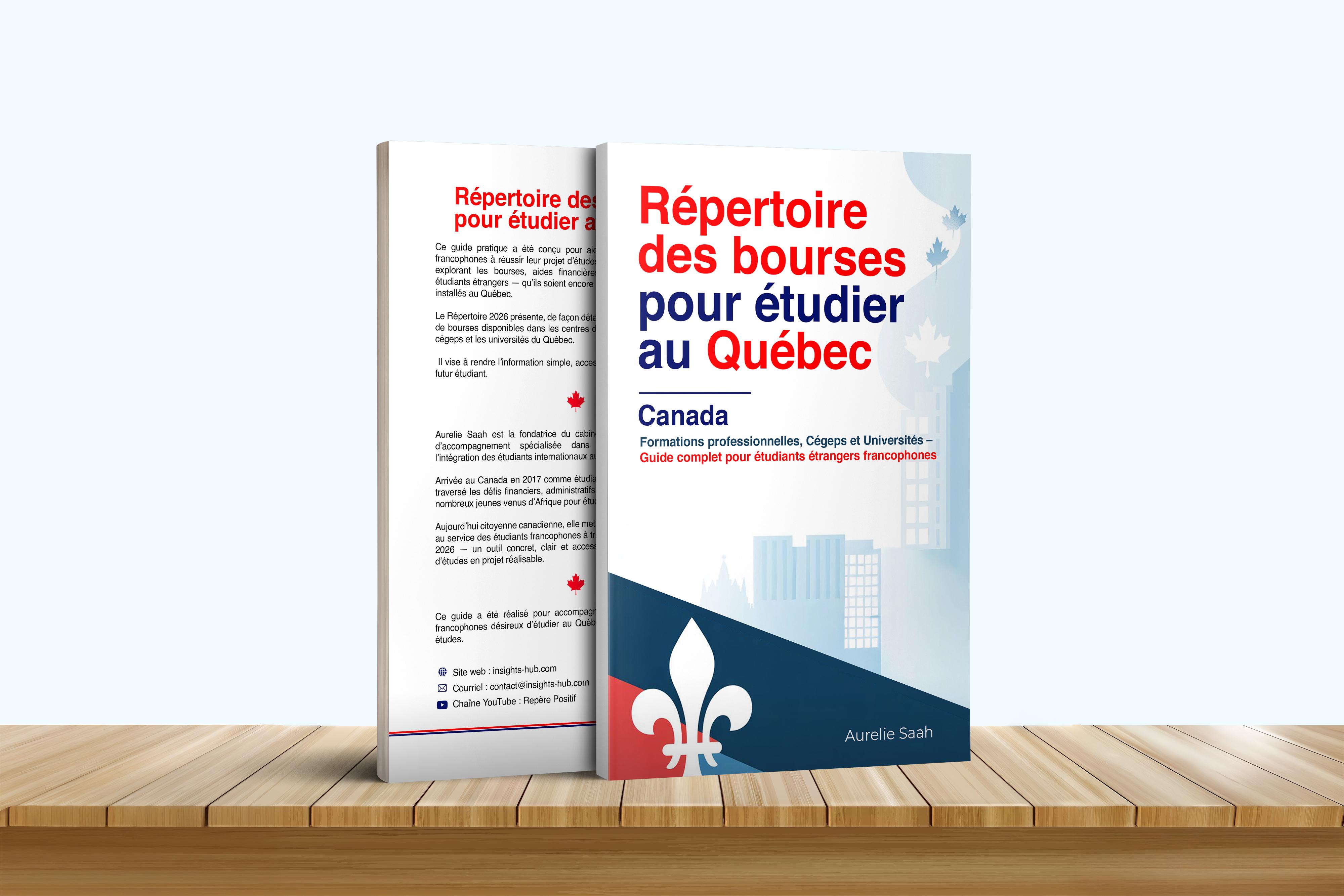 Couverture du Répertoire des bourses Insights-Hub